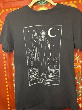Spencer's Black Ghost Face Tee